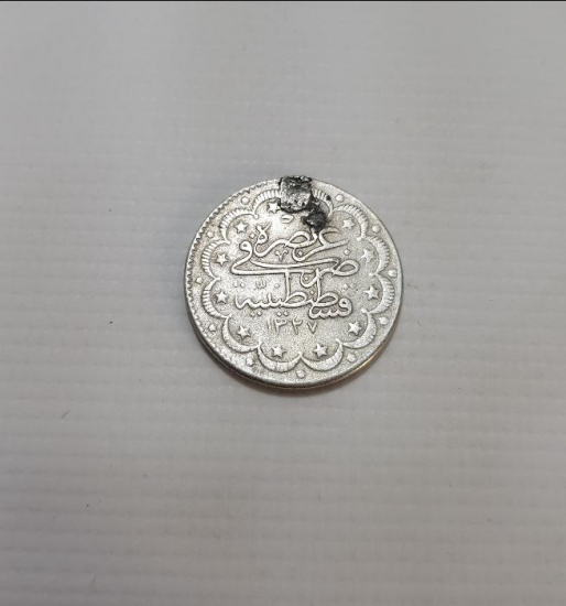 SULTAN MEHMET REŞAT DÖNEMİ GÜMÜŞ 10 KURUŞ MECİDİYE