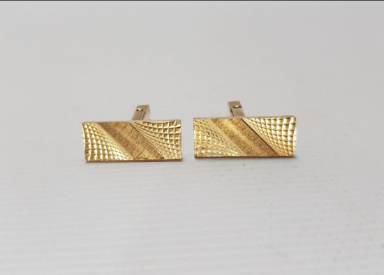 BİR ÇİFT ANTİKA KOL DÜĞMESİ 