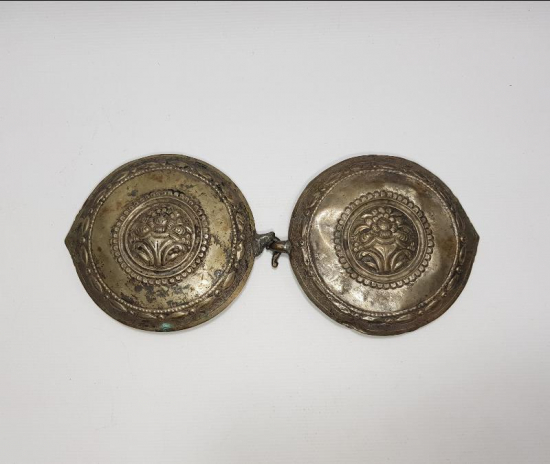 OSMANLI DÖNEMİ GÜMÜŞ KEMER TOKASI 