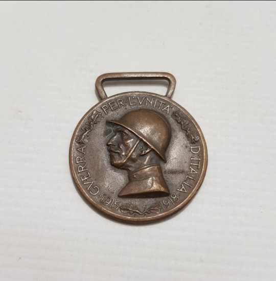 1. DÜNYA SAVAŞI İTALYAN ASKERİ MADALYA 