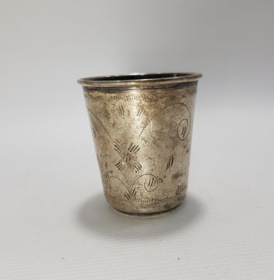 ANTİKA GÜMÜŞ SU BARDAĞI