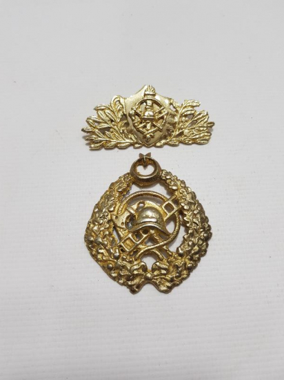 ESKİ İTFAİYECİ ROZET VE BRÖVE