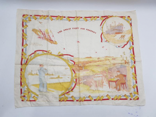 1. DÜNYA SAVAŞI İTTİFAK MENDİL 