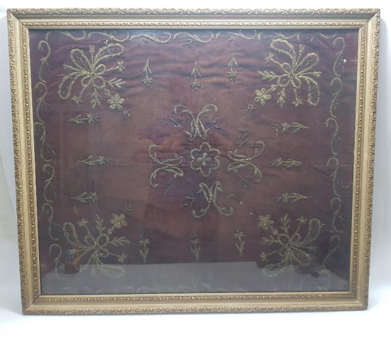 OSMANLI DÖNEMİ ALTIN SIRMA İŞLEMELİ BİNDALLI BOHÇA 