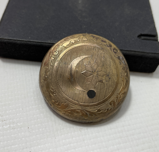 OSMANLI DÖNEMİ AY YILDIZLI PRİOR TOZ KAPAĞI