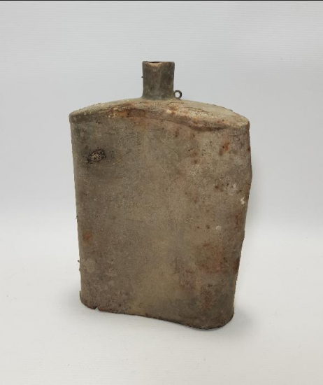 1. DÜNYA SAVAŞI DÖNEMİ EMAYE ASKER MATARASI 