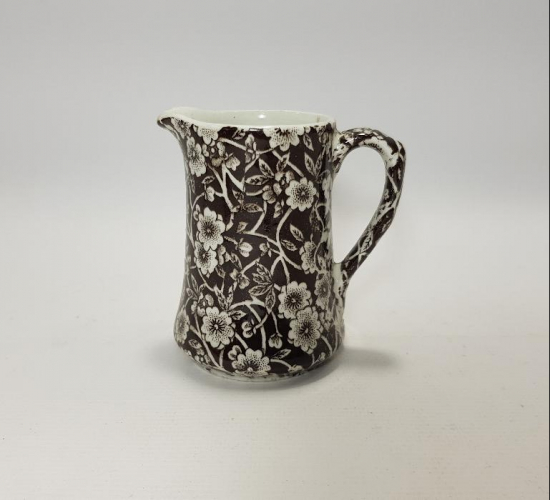 ANTİKA İNGİLİZ CALICO PORSELEN SÜTLÜK 