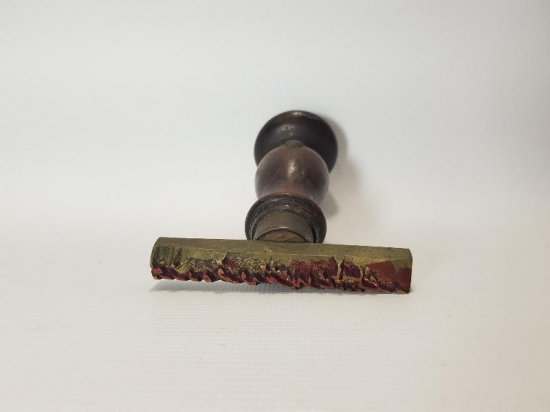 CONSTANTINOPLE - OSMANLICA YÜZDE KIRK TENZİLAT YAPILMIŞTIR YAZILI MÜHÜR