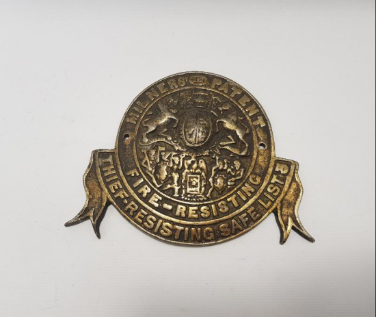 İNGİLİZ PARA KASASI ETİKETİ 