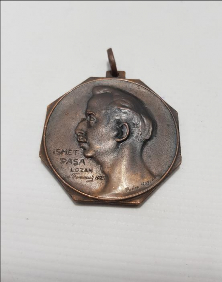 24 TEMMUZ 1923 LOZAN BARIŞ ANTLAŞMASI NADİR MADALYA