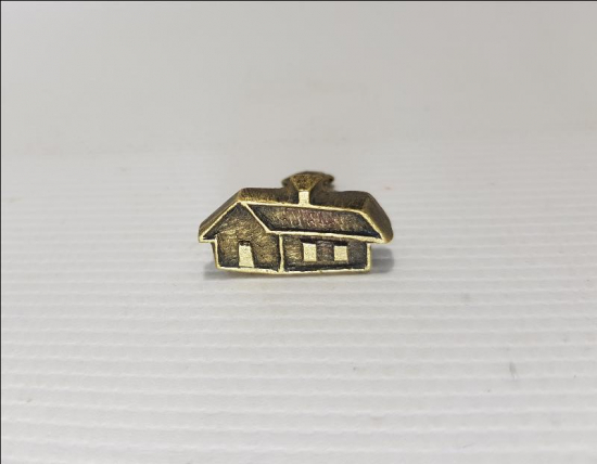 OSMANLI DÖNEMİ ÇOK NADİR EV FORMLU PİRİNÇ MÜHÜR