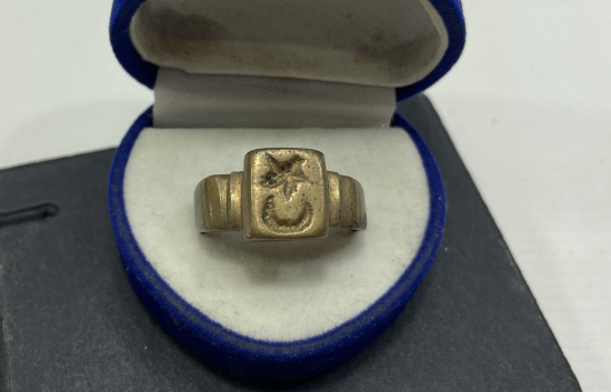 OSMANLI DÖNEMİ AY YILDIZLI YÜZÜK