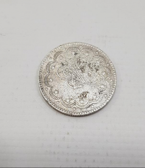 SULTAN ABDÜLHAMİD HAN DÖNEMİ GÜMÜŞ 10 KURUŞ MECİDİYE