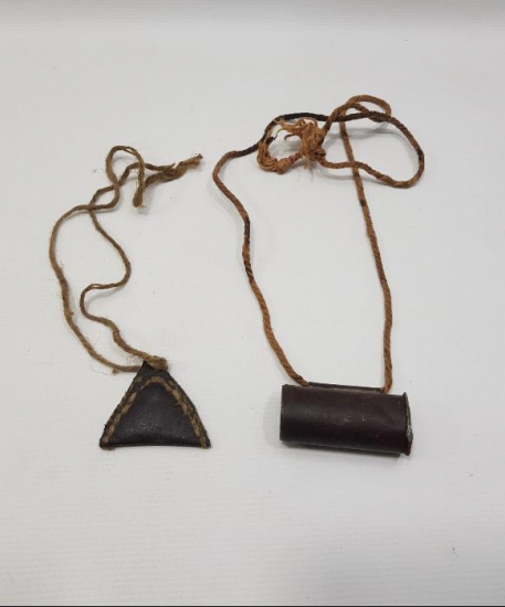 OSMANLI SON DÖNEM İKİ ADET HAMAYIL 