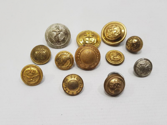 1. DÜNYA SAVAŞI DÖNEMİ BİR DÜZİNE ASKERİ DÜĞME