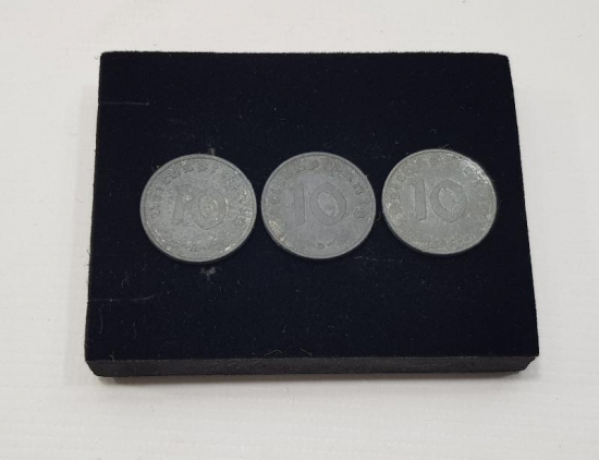 1940-1941-1942 YILLARI ALMAN NAZİ 10 PFENNIG 