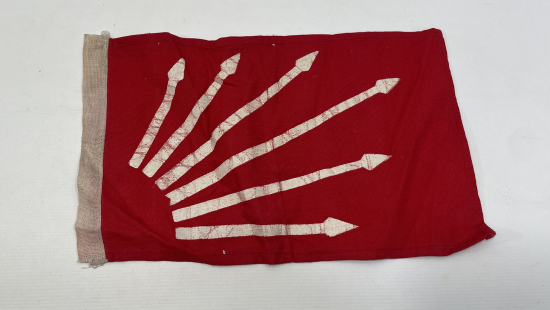 TAMAMI EL YAPIMI ANTİKA CHP BAYRAĞI