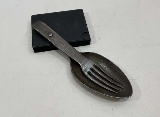 1. DÜNYA SAVAŞI DÖNEMİ NADİR OSMANLI ASKERİ ÇATAL KAŞIK