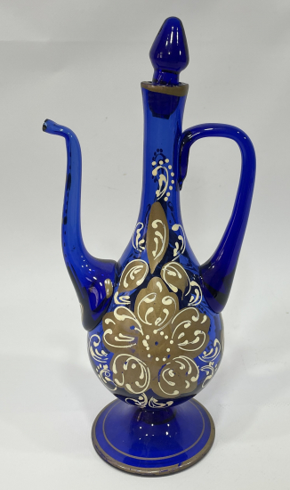 ÜFLEME CAMDAN MAMUL EL BOYAMA ANTİKA ZEMZEMLİK