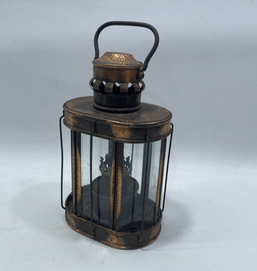 OSMANLI DÖNEMİ NADİR FORMDA EL GAZ LAMBASI