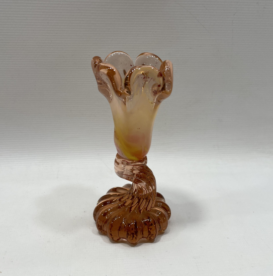 ÜFLEME CAMDAN MAMUL EL YAPIMI MURANO VAZO