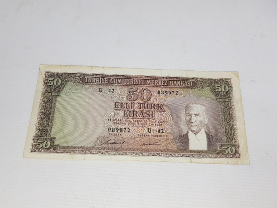 5. EMİSYON 50 LİRA