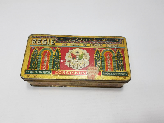 İNHİSARI DÜHAN DEVLETİ ALİYYEİ OSMANİYYE SİGARA KUTUSU