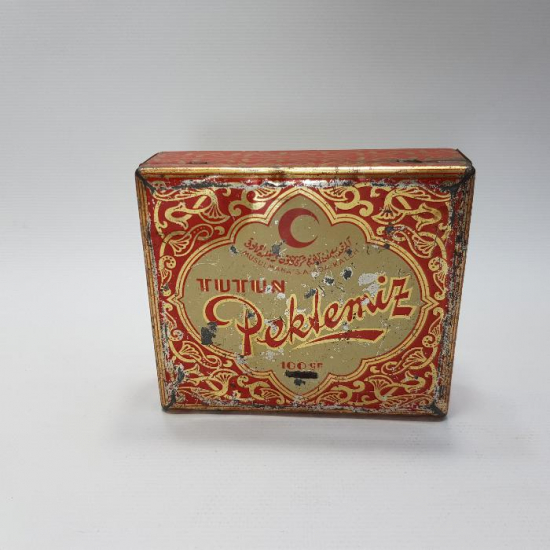 OSMANLI DÖNEMİ PEKTEMİZ MARKA ÇOK NADİR SİGARA KUTUSU