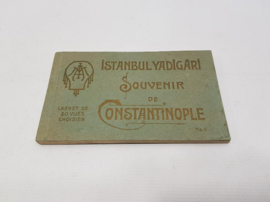 OSMANLI DÖNEMİ NADİR EDİTÖRLÜ İSTANBUL KARTPOSTAL ALBÜMÜ