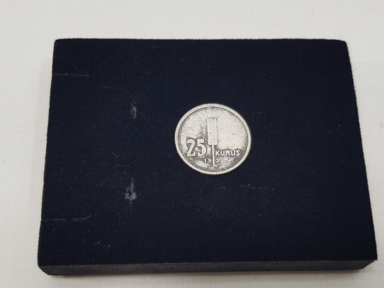 1935 TARİHLİ GÜMÜŞ 25 KURUŞ
