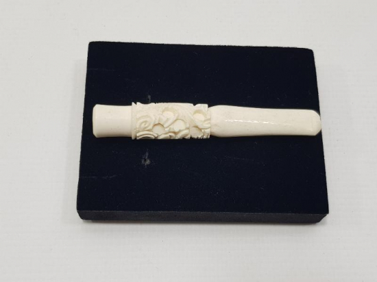 ANTİKA FİL DİŞİ AĞIZLIK 