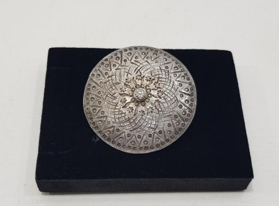 ANTİKA GÜMÜŞ BROŞ