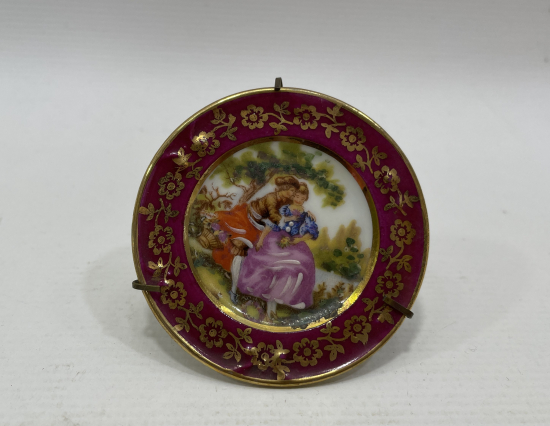 EL BOYAMA ÖZEL YAPIM LİMOGES DUVAR TABAĞI