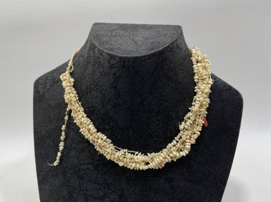 OSMANLI DÖNEMİ MERCANLI KUM İNCİ GERDANLIK