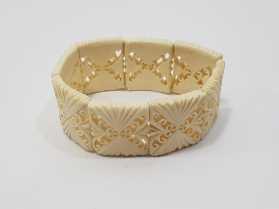 ANTİKA FİL DİŞİ BİLEKLİK 