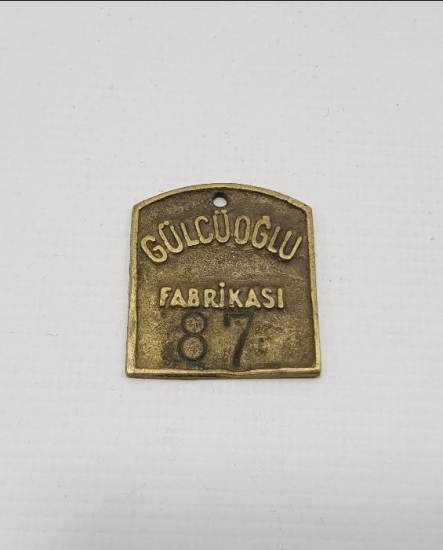 GÜLCÜOĞLU FABRİKASI NADİR JETON