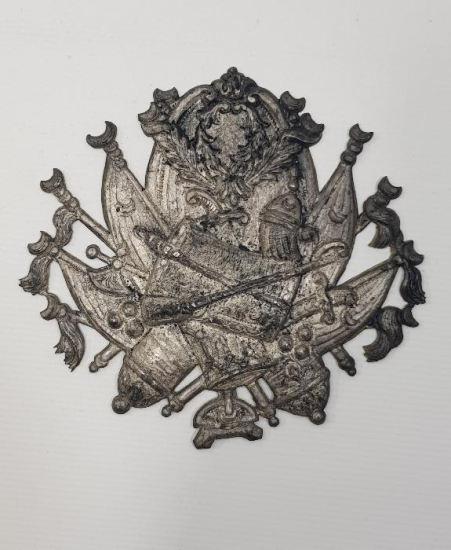 NADİR FORMDA GÜMÜŞ OSMANLI DEVLET ARMASI