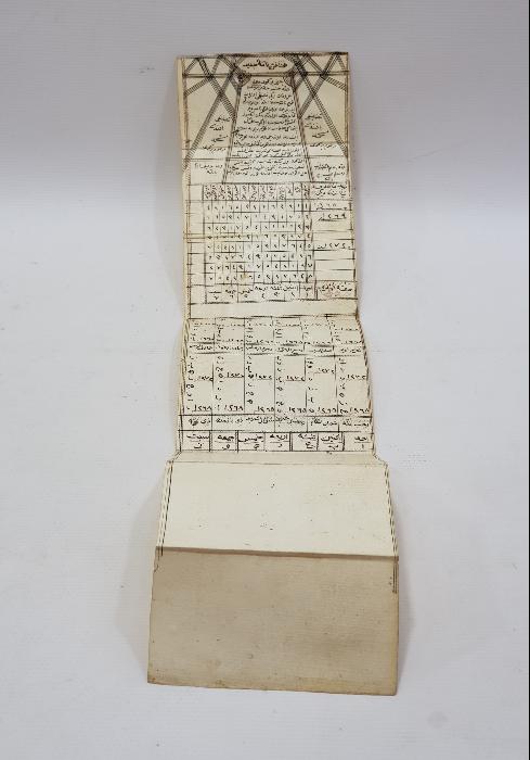 OSMANLI DÖNEMİ ÇOK NADİR EL YAZMA TAKVİM - GURRENAMEİ CEDİD