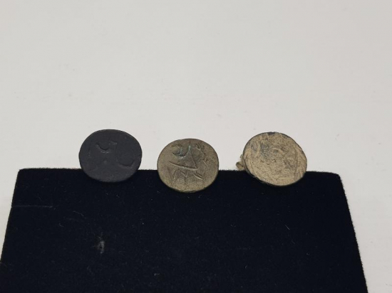 OSMANLI DÖNEMİ ÜÇ ADET ŞAHIS MÜHRÜ 