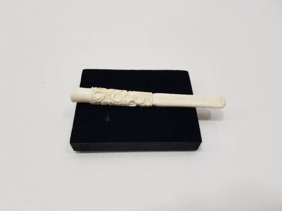 ANTİKA FİL DİŞİ AĞIZLIK 