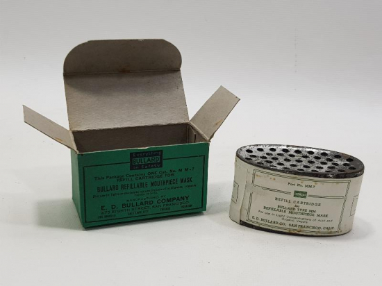 İKİNCİ DÜNYA SAVAŞI DÖNEMİ GAZ MASKESİ REFİLİ 