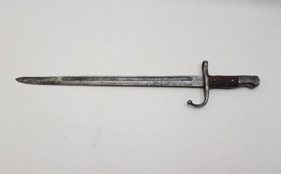 1.DÜNYA SAVAŞI OSMANLICA YAZILI AY YILDIZLI TUĞRALI OSMANLI SÜNGÜ