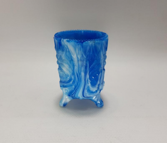 19. YÜZYIL AVRUPA YAPIMI ÜÇ AYAKLI OPAL SUNUMLUK BARDAK