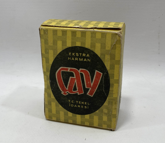 PAKETİNDE AÇILMAMIŞ ANTİKA ÇAY - BAKKALİYE TARİHİ