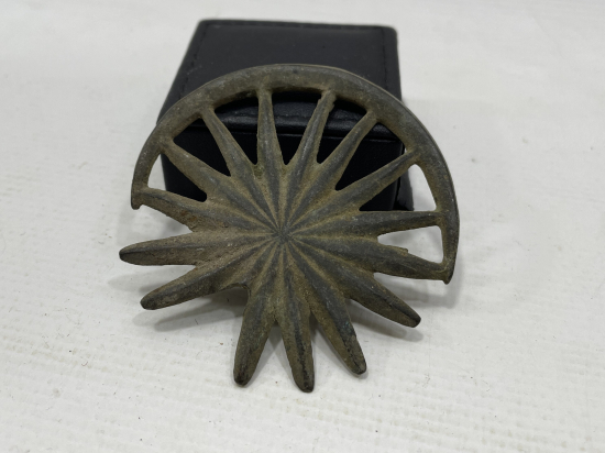 OSMANLI DÖNEMİ ÇOK NADİR AY YILDIZ SÜVARİ AT SÜSÜ - AT DÖŞLÜĞÜ