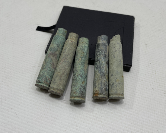 1. DÜNYA SAVAŞI DÖNEMİ OSMANLICA YAZILI MAVZER MERMİSİ KOVANLARI