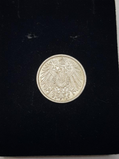 ALMANYA 1915 TARİHLİ NADİR 1 MARK GÜMÜŞ PARA