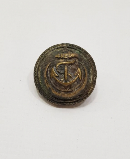 1. DÜNYA SAVAŞI DÖNEMİ OSMANLICA YAZILI DENİZCİ PAŞA DÜĞMESİ