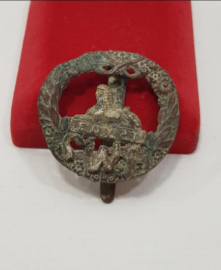 1. DÜNYA SAVAŞI İNGİLİZ ASKERİ BİRLİK ROZETİ