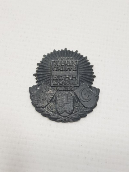 1. DÜNYA SAVAŞI DÖNEMİ TÜRK BAYRAKLI İTTİFAK ROZET